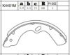 ISUZU 5471100704 Brake Shoe Set